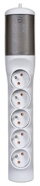 HSK Data Surge Protector 5 Outlet Grey 1.5 m