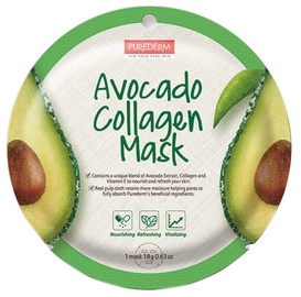 Purederm Avocado Collagen Mask 18g
