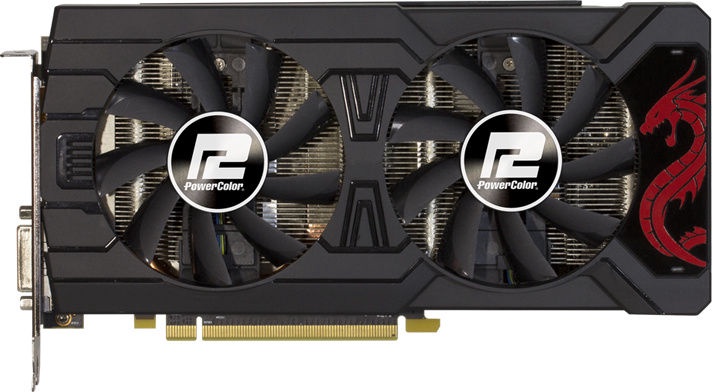 Vaizdo plokštė PowerColor Radeon RX 570 Red Dragon AXRX5708GBD5-3DHD/OC, 8 GB, GDDR5