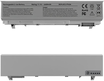 Qoltec Long Life Notebook Battery For Dell Latitude E6400/E6500 4400mAh