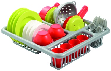 Ecoiffier Draining Rack With Dishes 8/608S
