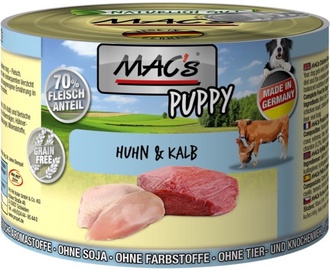 Mac's Puppy Chicken & Veal 200g