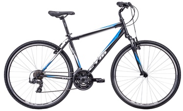 Dviratis CTM Streem 19" 28" Black Blue 17