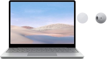 Ноутбук Surface Go Platinum + Surface Earbuds, Intel® Core™ i5, 8 GB, 128 GB, 12.4 ″