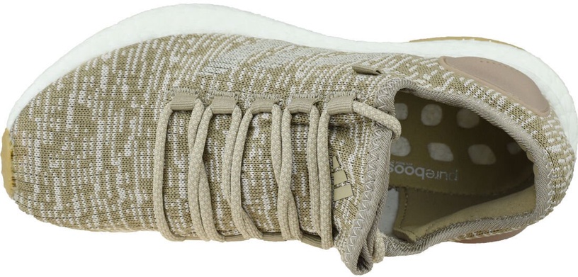 Женские кроссовки Adidas Pureboost, песочный, 36.5 - 37