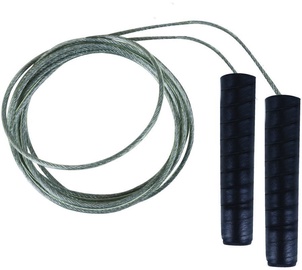 Spokey Feel Steel Jumping Rope Black