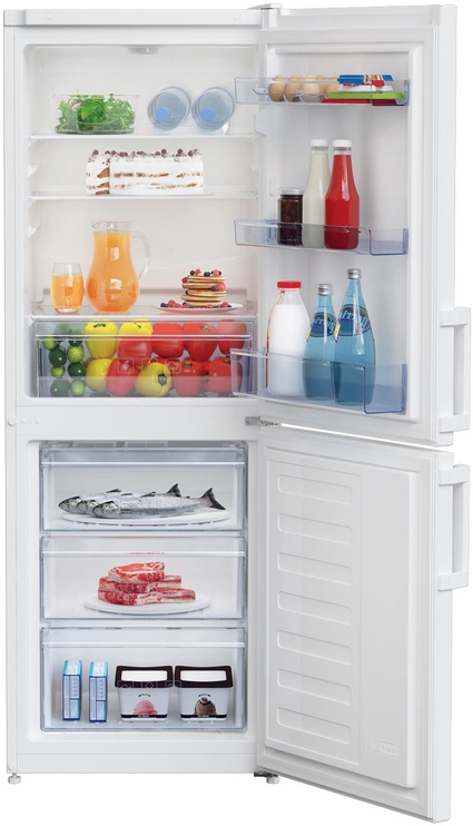 Холодильник морозильник снизу Beko CSA240M21W