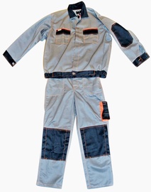 Artmas Bib-Trousers With Jacket Grey 176cm