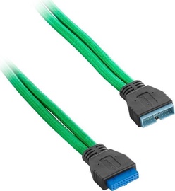 CableMod ModFlex Internal USB 3.0 Extension 0.5m Green