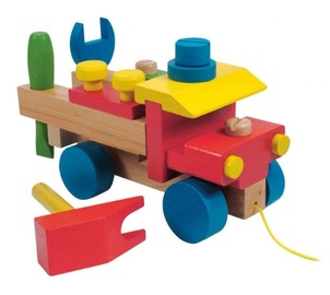 Woodyland Assembly Lorry With Tool Kit 17pcs 90101