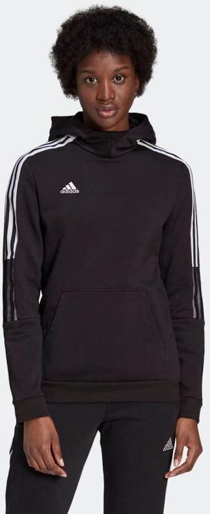 Джемпер, женские Adidas, черный, XS