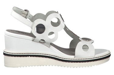 Basutės Tamaris Alis Healed Sandal 1-1-28351-22 White 39