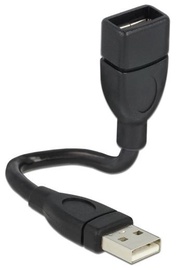 Delock Cable USB / USB Black 0.15 m