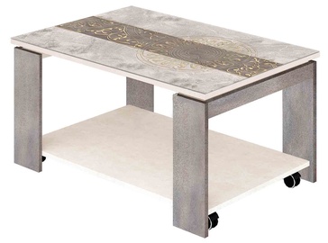 DaVita Agat 33.10 Coffee Table Kena Freska-Nevada Gray