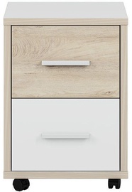 ML Meble Kubu 08 Chest of Drawers White/Oak