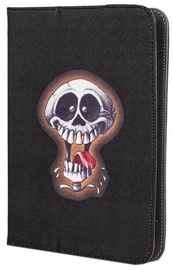 GreenGo Universal Book Case With Stand 7-8" Skull 2