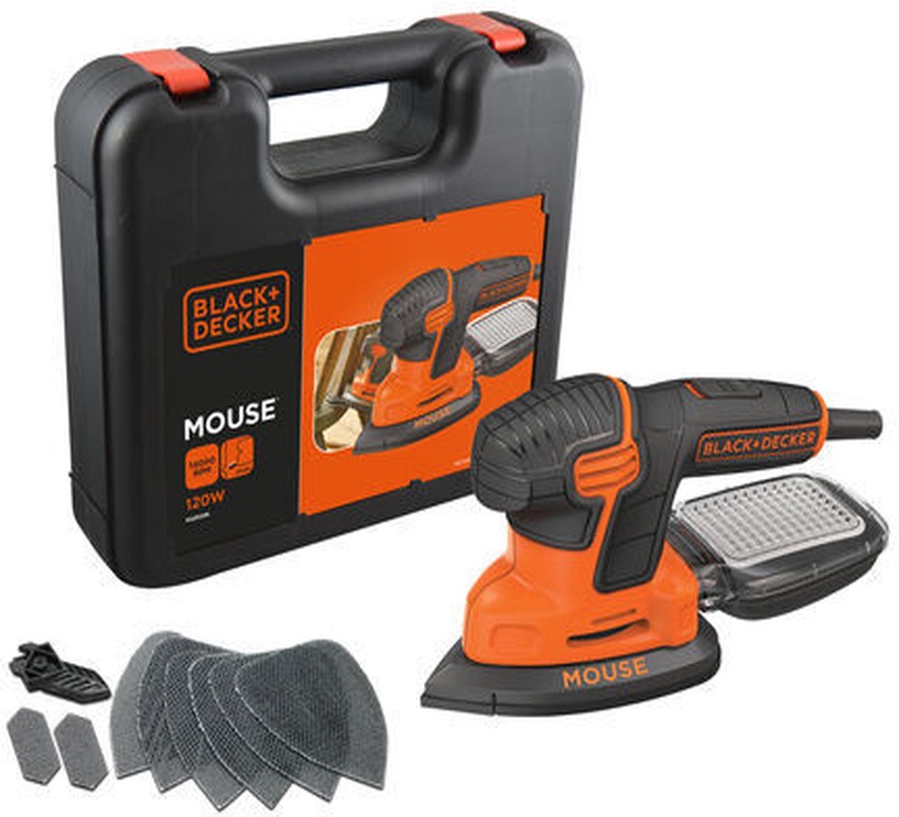 Шлифовальная машина Black & Decker, 120 Вт