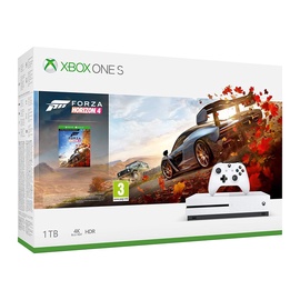 Žaidimų konsolė Microsoft Xbox One S, 1TB + Forza Horizon 4