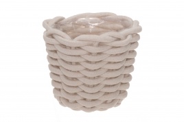 PĪTS PUĶU PODS 4LIVING 15X15X14 CM BALTS