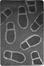 Придверный коврик Diana Feet Black, 400x600 мм