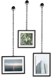 Фоторамка Umbra Fotochain, 4.3 см x 3.6 см, черный