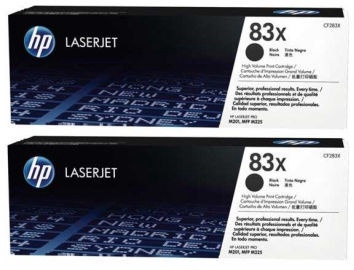 HP Toner CF283AXD Double Pack 4400p Black