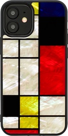 Чехол для телефона iKins Case for Apple iPhone 12 Mini Mondrian, Apple iPhone 12 mini, черный