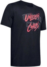 Under Armour Mens Baseline Mantra T-Shirt 1351297-001 Black S