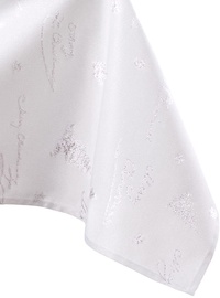 AmeliaHome Christmaseve Tablecloth HMD Silver 140x400cm