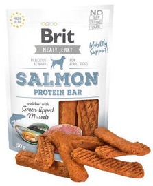 Лакомство для собак Brit Jerky Salmon Protein Bar, рыба, 0.08 кг