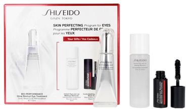 Shiseido Bio Performance Glow Revival Eye Treatment 15ml + 30ml Instant Eye And Lip Makeup Remover + 4ml ControlledChaos MascaraInk 01