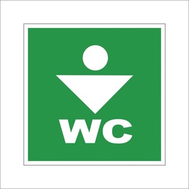 Информационный знак, 100x100 мм