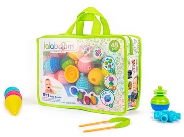 Attīstošās rotaļlietas Lalaboom 5in1 Snap Beads BL460