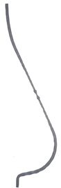Dekoratyvinis tvoros elementas, strypas, 1 vnt.