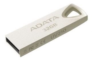 USB atmintinė Adata UV210, sidabro, 32 GB