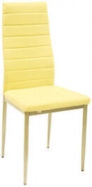 Стул для столовой Verners, желтый, 59.5 см x 59 см x 80.5 см