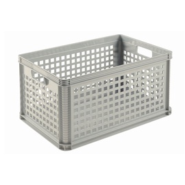 Mantu kaste Keeeper 10885, 64 l, pelēka, 600 x 400 x 320 mm