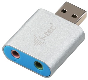 i-tec Metal USB Mini Audio Adapter U2AMETAL