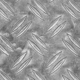 Metallplaat 60x100cm alumiinium Natu1s
