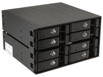 SilverStone Hot Swap Case FS208 2x 5.25" For 8x 2.5" HDD/SSD