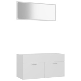 Vannitoa mööblikomplekt VLX 804800, valge, 38.5 x 90 cm x 46 cm