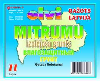 Grunts dziļumgruntis Primer Hidro, 1 l