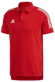 Adidas Mens Condivo 20 Polo Shirt ED9235 Red XL