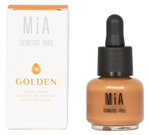 Tonālais krēms Mia Cosmetics Paris Colour Drops Golden CD, 15 ml