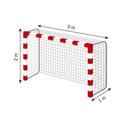 Tīkls Marba Sport, 300 cm x 100 cm x 200 cm, balta