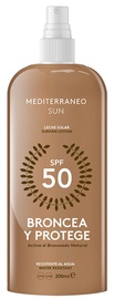 Mediterraneo Sun Bronzing & Protection Suntan Lotion SPF50 200ml