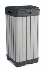 Prügikast Keter Rockford Grey, 125 l
