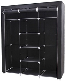 Songmics Wardrobe Black 150x45x175cm