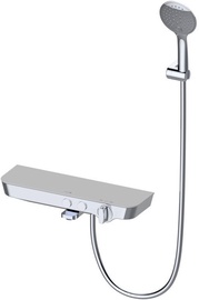 Vento Tivoli Thermostatic Faucet with Spout/Shelf White/Chrome