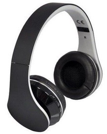 Ausinės Rebeltec Bluetooth Headphones Pulsar Black